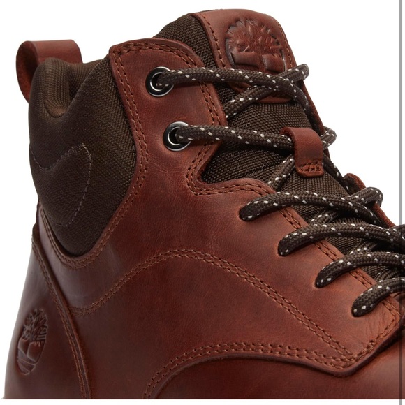 Timberland Men's Premium Leather Tan Boots - Picture 8 of 12